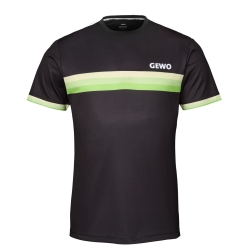 Gewo T-Shirt Santiago zwart-groen