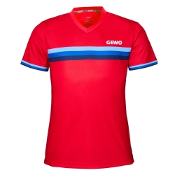 Gewo Shirt Santiago Lady rood-blauw