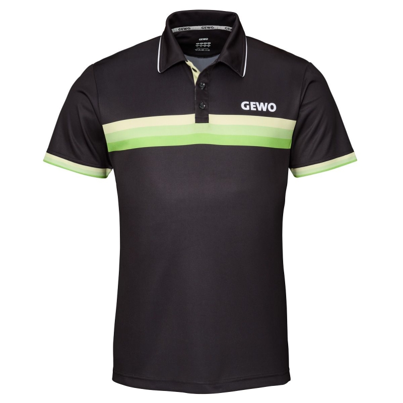 Gewo Shirt Santiago zwart-groen