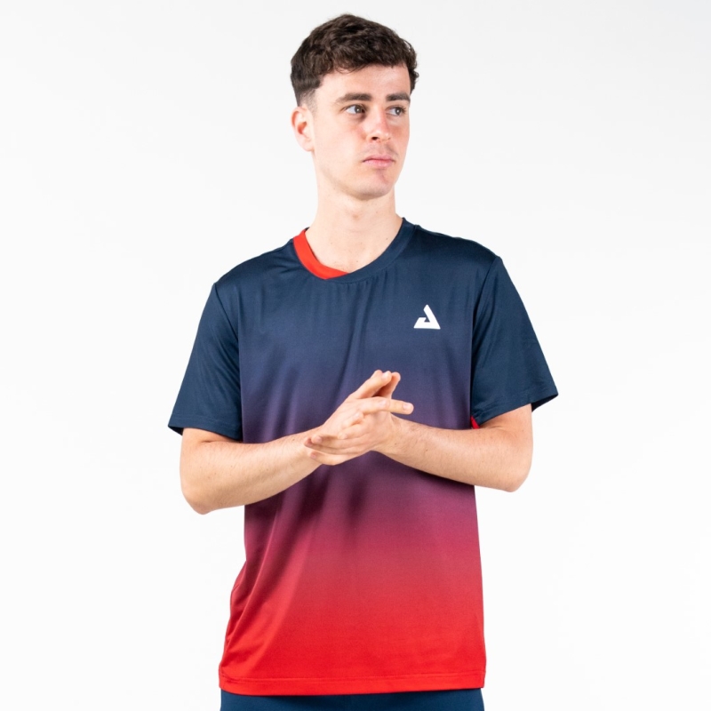 Joola Shirt Competition 26 navy-rood