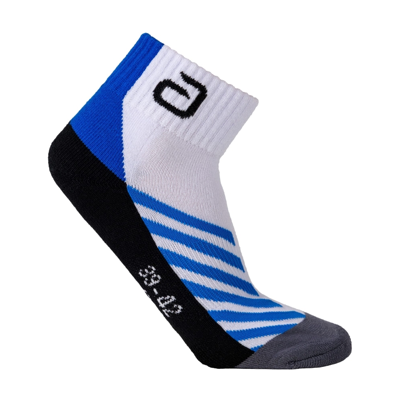 Andro Sportsokken Pace 2.0 wit-blauw