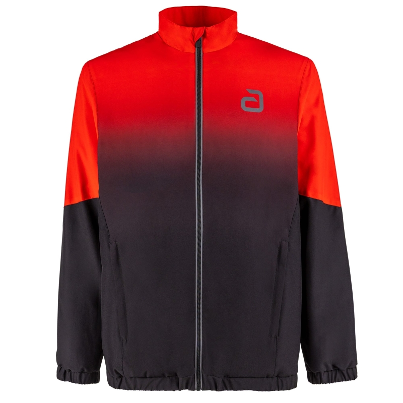 Andro Trainingsvest Salivan 2.0 zwart-rood