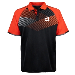 Andro Shirt Avos Women zwart-rood