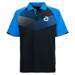 Andro Shirt Avos Polyester zwart-blauw