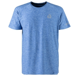 Andro Shirt Melange Alpha jeansblauw