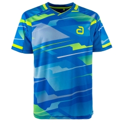 Andro Shirt Sangai blauw-geel