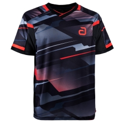 Andro Shirt Sangai zwart-rood