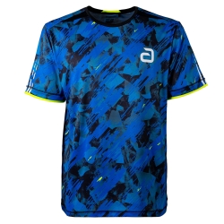 Andro Shirt Tatio blauw-geel