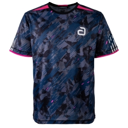 Andro Shirt Tatio zwart-roze