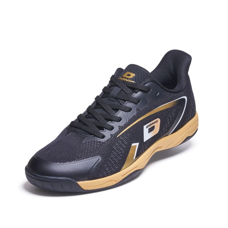 Donic Schoenen Panther zwart-goud
