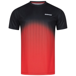 Donic T-Shirt Driva zwart-rood