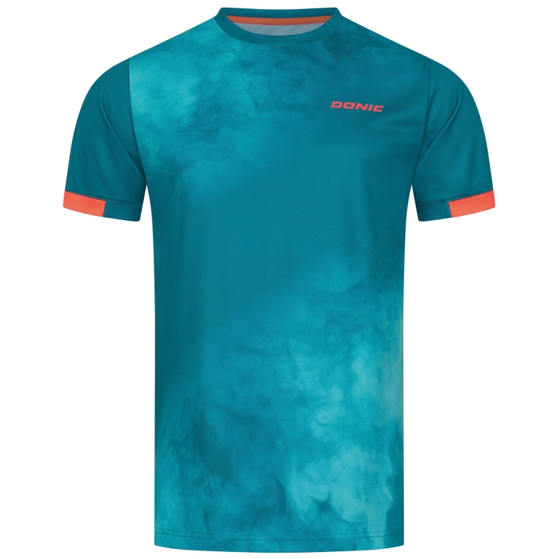 Donic T-Shirt Axion groen-blauw-oranje
