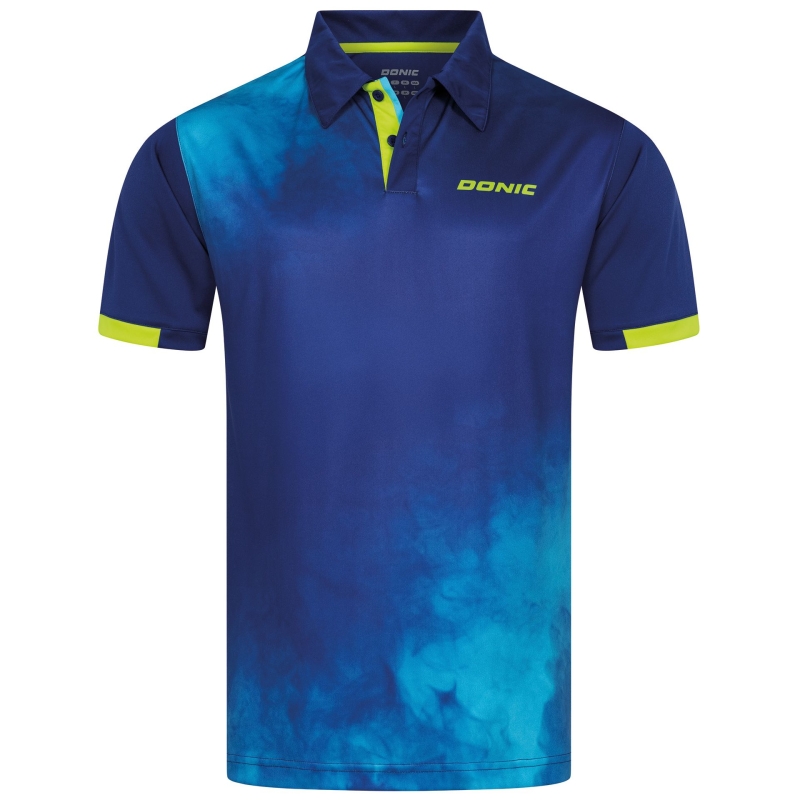 Donic Shirt Lyra marine-blauw-lime