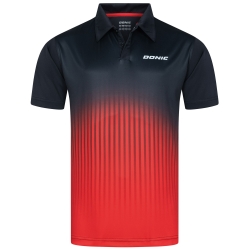 Donic Shirt Nuvon zwart-rood