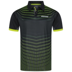 Donic Shirt Kava zwart-grijs-lime