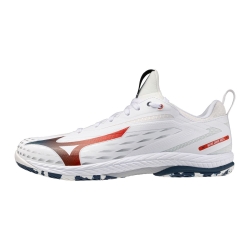 Mizuno Schoenen Wave Drive Neo 4 wit-oranje
