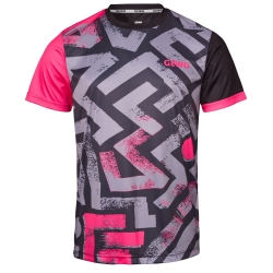 Gewo T-Shirt Louis grijs-roze