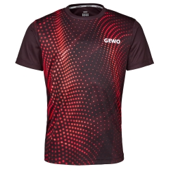 Gewo T-Shirt Carneval bordeaux-rood