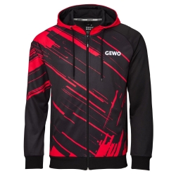 Gewo Hoody Atani zwart-rood