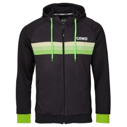 Gewo Hoody Santiago zwart-groen