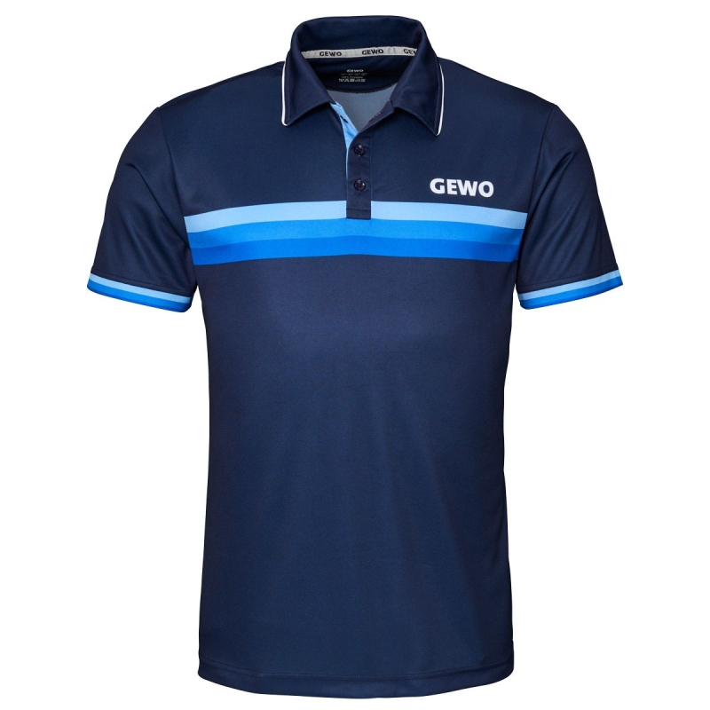 Gewo Shirt Santiago navy-blauw