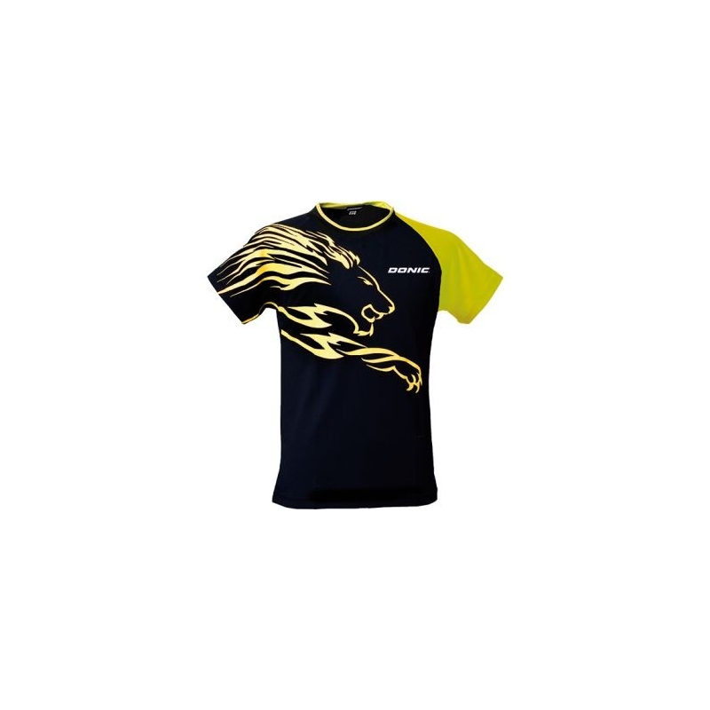 Donic T-Shirt Lion zwart-geel
