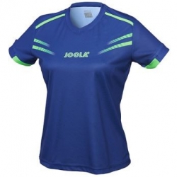 Joola Shirt Cuneo Lady navyblauw-groen