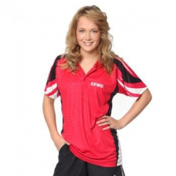 Gewo Shirt Cliff rood-zwart