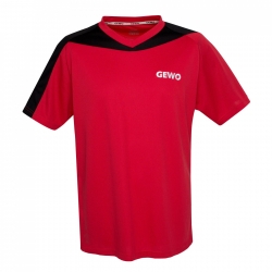 Gewo T-Shirt Rocco rood-zwart