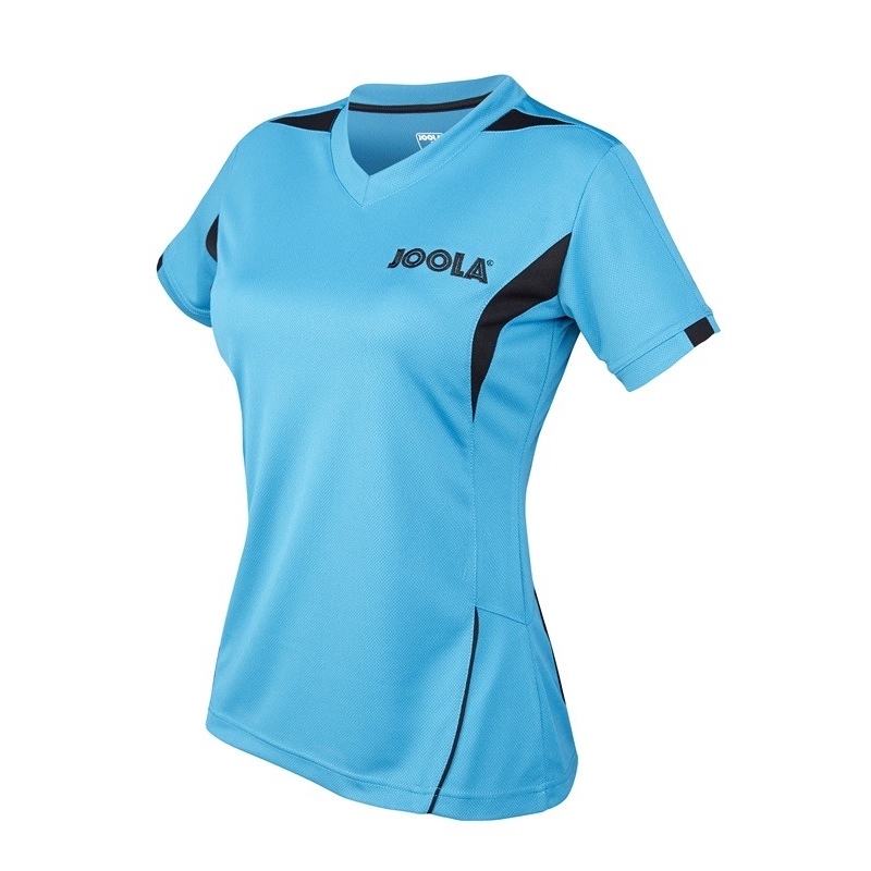 Joola Shirt Falk Lady petrolblauw-zwart