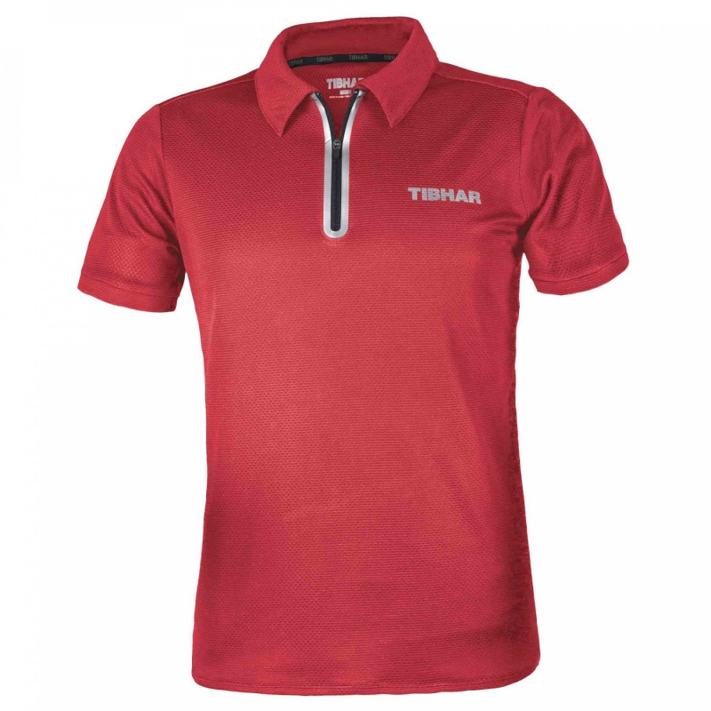 Tibhar Shirt Globe rood